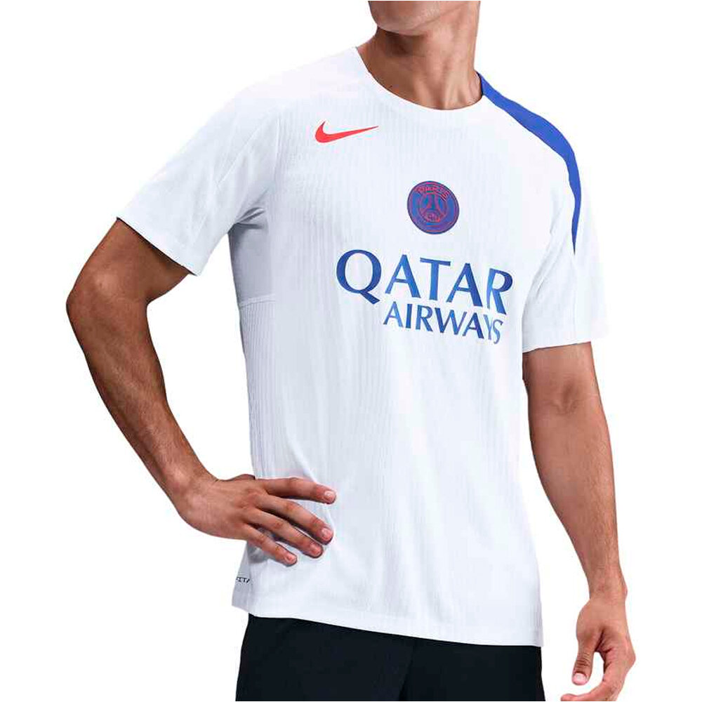 Nike camiseta de fútbol oficiales PSG MNK DFADVSTRKELTSS TOP K3R vista frontal