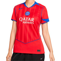 Nike camiseta de fútbol oficiales PSG W NK DF JSY SS STAD 3R vista frontal