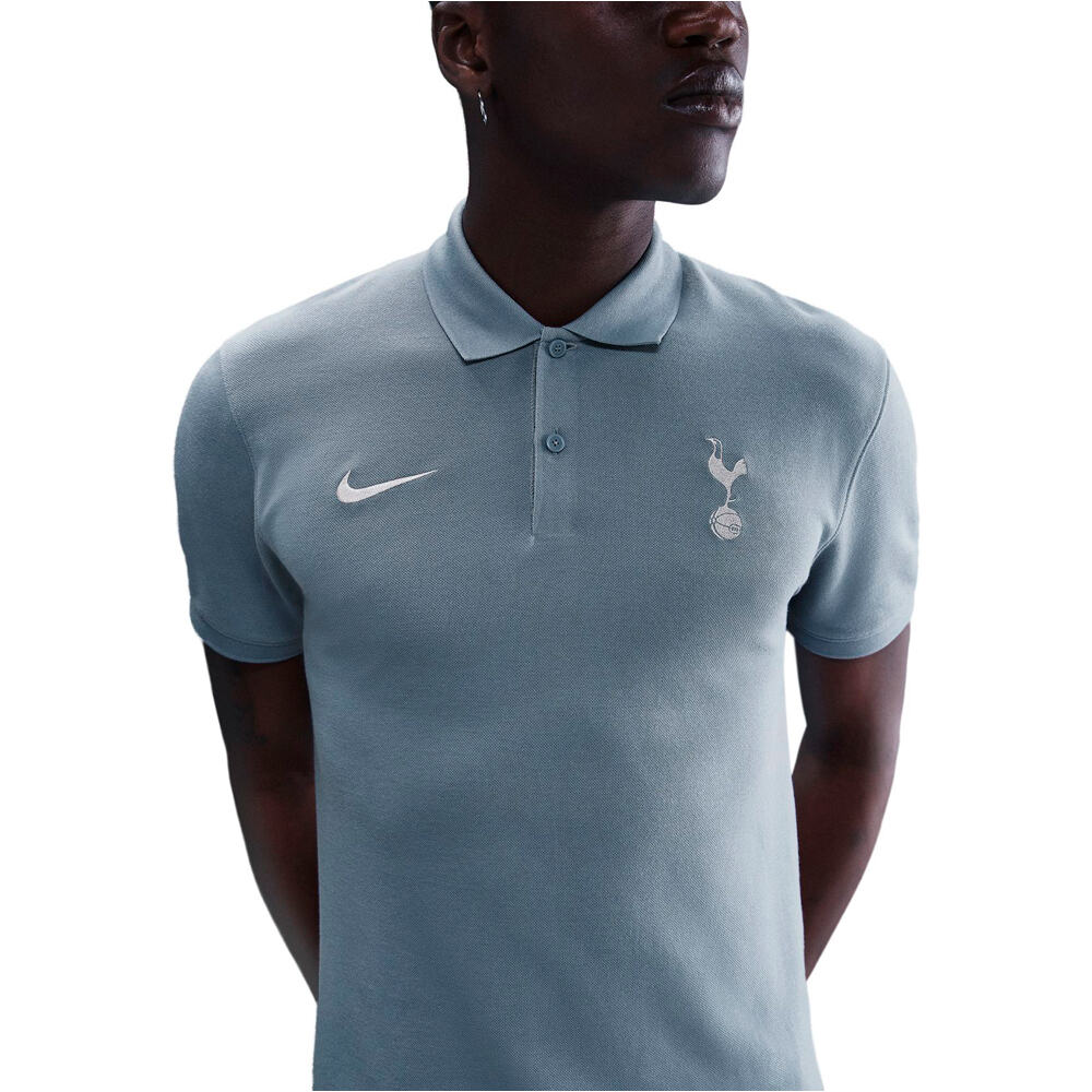 Nike camiseta de fútbol oficiales TOTTENHAM 25 THE NIKE POLO DF SLIM 2.0 vista detalle