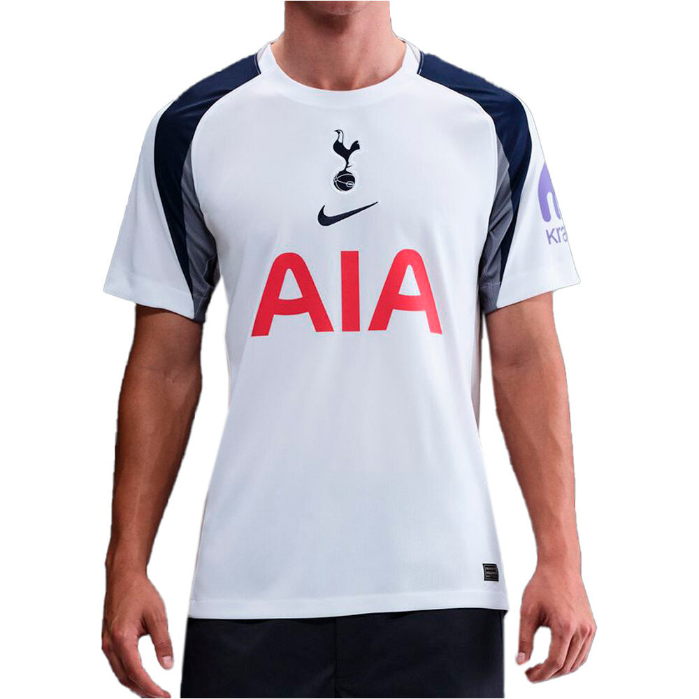Nike camiseta de fútbol oficiales TOTTENHAM 26 M NK DF JSY SS STAD HM vista frontal