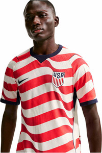 Nike camiseta de fútbol oficiales USA 26 M NK DF JSY SS MATCH HM BLRO vista detalle