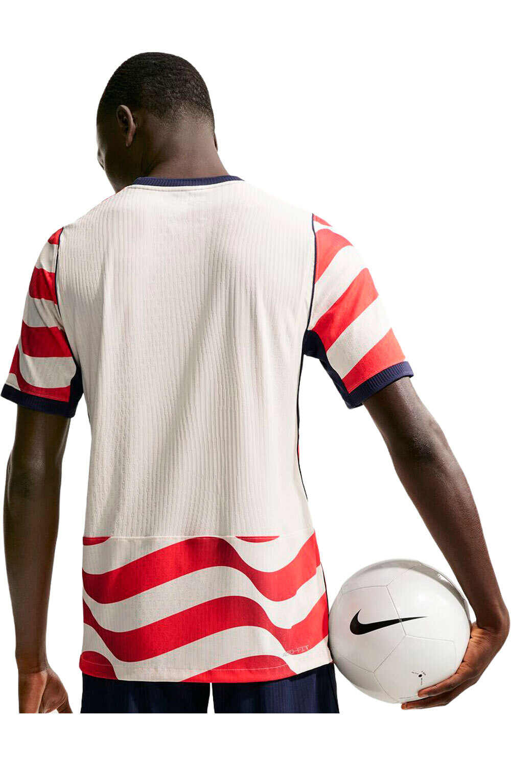 Nike camiseta de fútbol oficiales USA 26 M NK DF JSY SS MATCH HM BLRO vista trasera