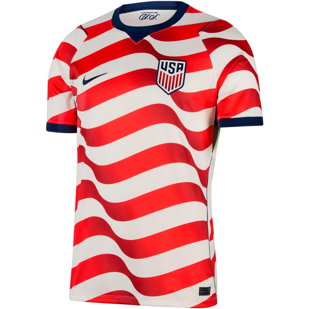 Nike camiseta de fútbol oficiales USA 26 M NK DF JSY SS STAD HM BLRO 05