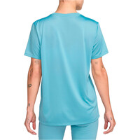 Nike camiseta entrenamiento manga corta mujer W NK DF TEE RLGND HBR vista trasera