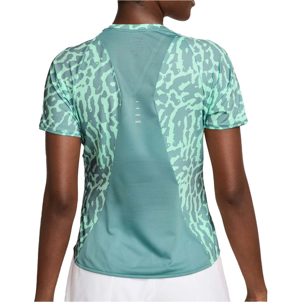 Nike camiseta entrenamiento manga corta mujer W NK SWIFT NVLT DF SS TOP vista trasera