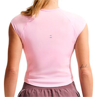 Nike camiseta entrenamiento manga corta mujer W NK TEMPO SWOOSH RUN DF SS vista trasera