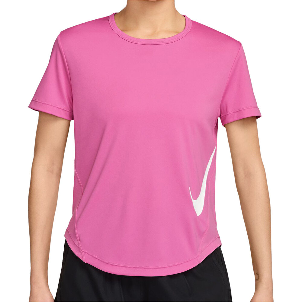 Nike camiseta entrenamiento manga corta mujer W NK TEMPO SWSH HBR DF SS TOP vista frontal