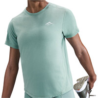 Nike camiseta entrenamiento manga corta mujer W NK TRAIL DF SS TOP vista detalle