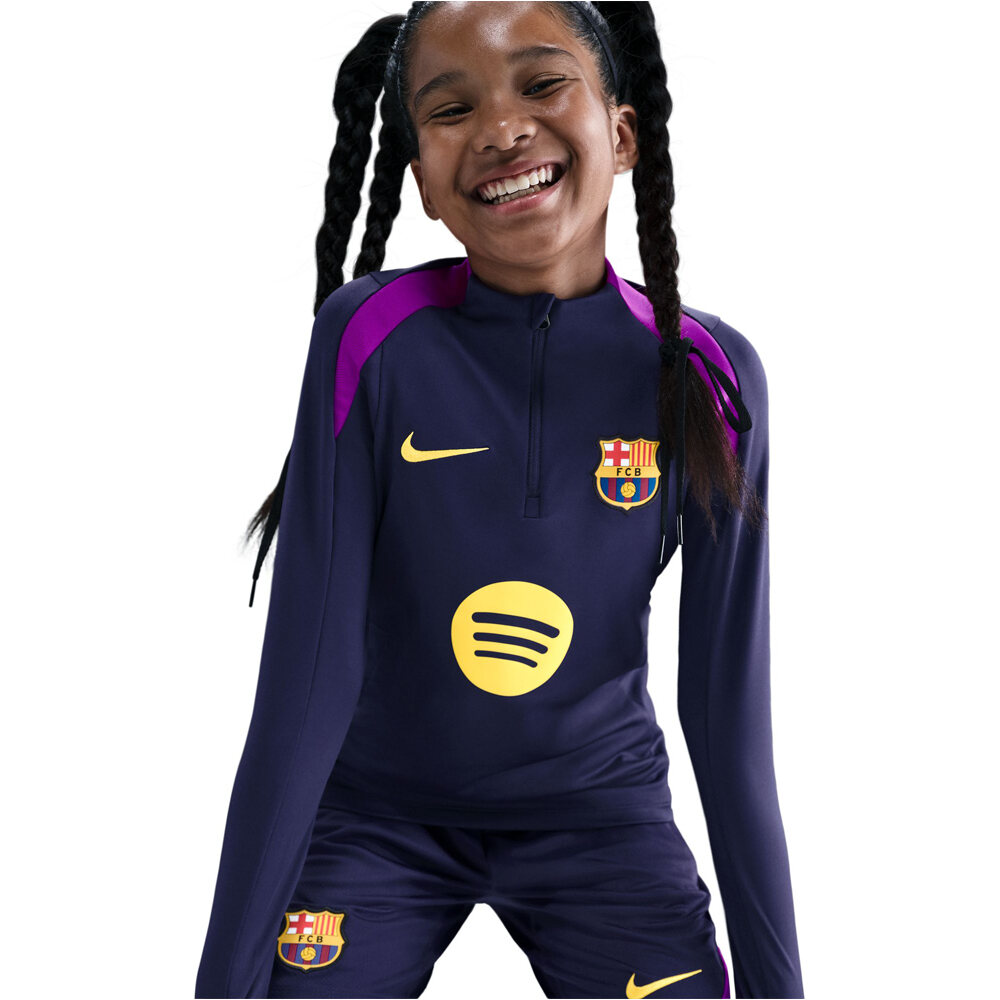 Nike camiseta entrenamiento niño BARCELONA 26 Y NK DF STRK DRILL TOP K 04