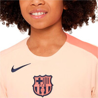 Nike camiseta entrenamiento niño BARCELONA 26 Y NK DF STRK SS TOP K 3R vista detalle