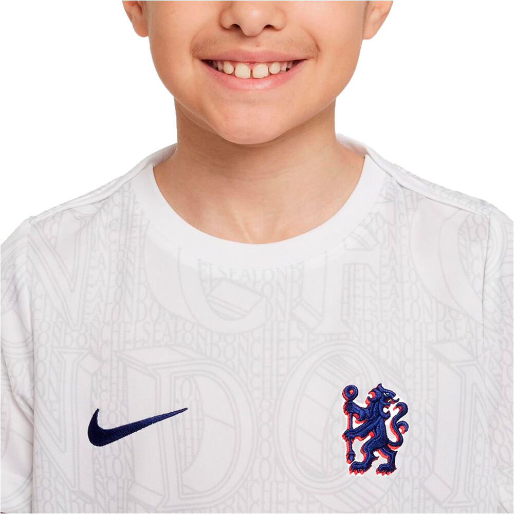 Nike camiseta entrenamiento niño CHELSEA 25 YNK DF ACDPR SS TOP K PM vista detalle