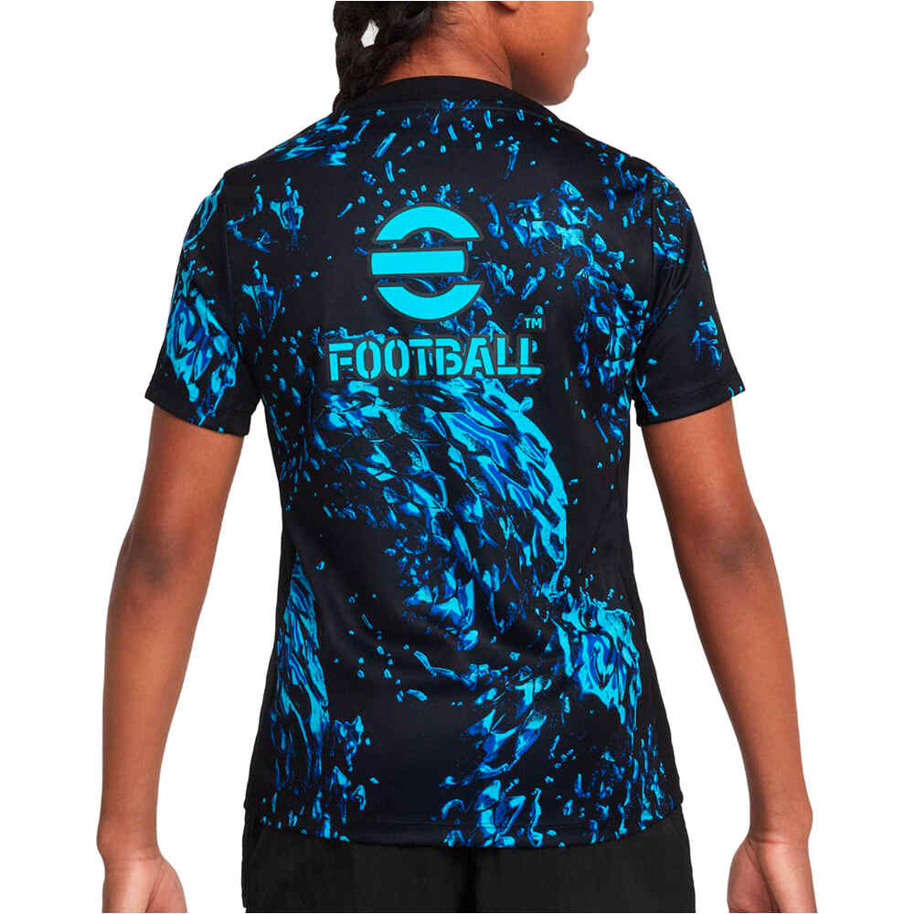 Nike camiseta entrenamiento niño INTER 25 YNK DF ACDPR SS TOP K PM vista trasera
