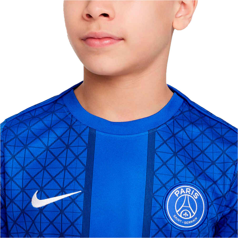 Nike camiseta entrenamiento niño PSG 25 YNK DF ACDPR SS TOP K HAPM vista detalle