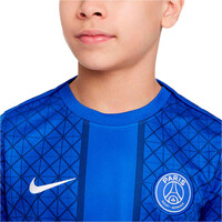 Nike camiseta entrenamiento niño PSG 25 YNK DF ACDPR SS TOP K HAPM vista detalle