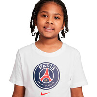 Nike camiseta entrenamiento niño PSG U NK CREST TEE vista detalle