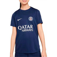 Nike camiseta entrenamiento niño PSG Y NK DF ACDPR SS TOP K ESN vista frontal