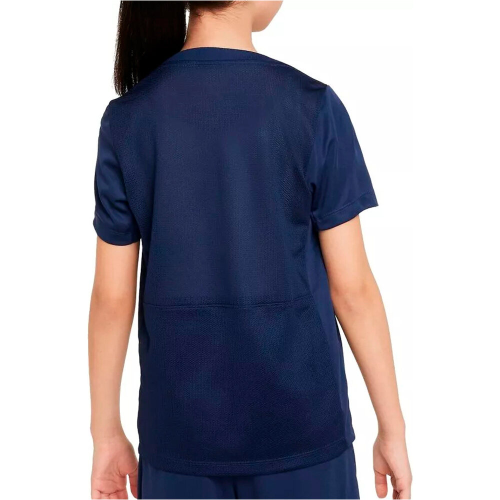Nike camiseta entrenamiento niño PSG Y NK DF ACDPR SS TOP K ESN vista trasera