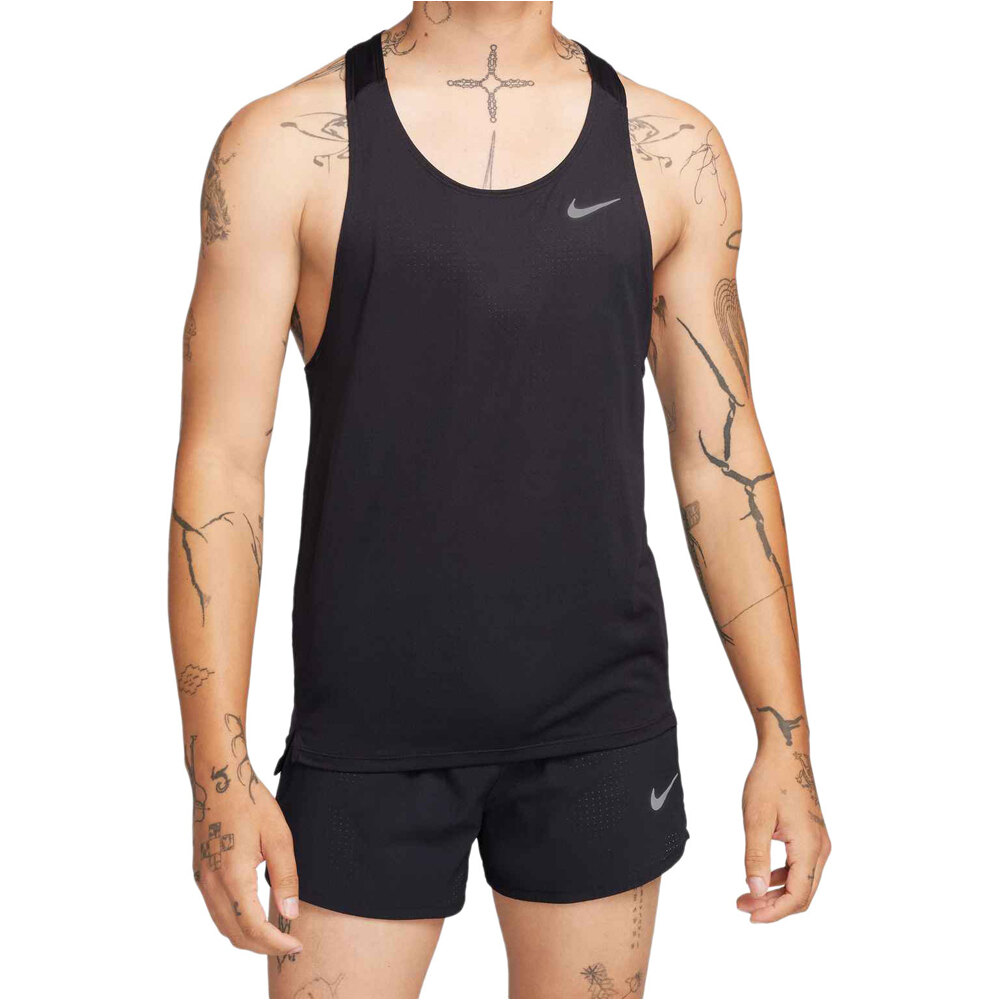 Nike camiseta entrenamiento tirantes hombre M NK DF FAST SINGLET vista frontal