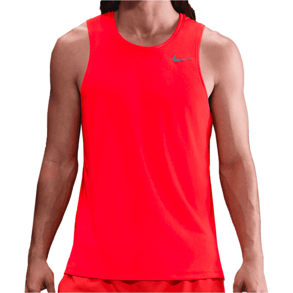 Nike camiseta entrenamiento tirantes hombre M NK DF MILER TANK vista frontal