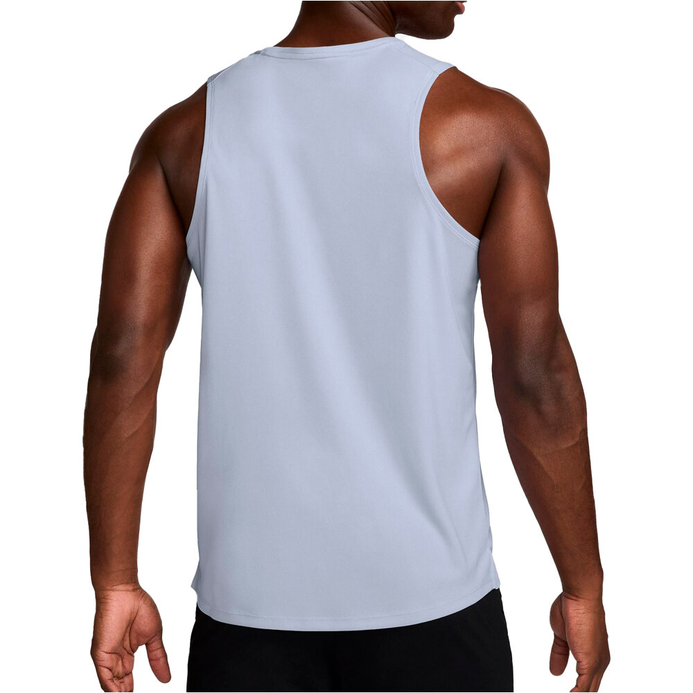 Nike camiseta entrenamiento tirantes hombre M NK DF MILER TANK vista trasera