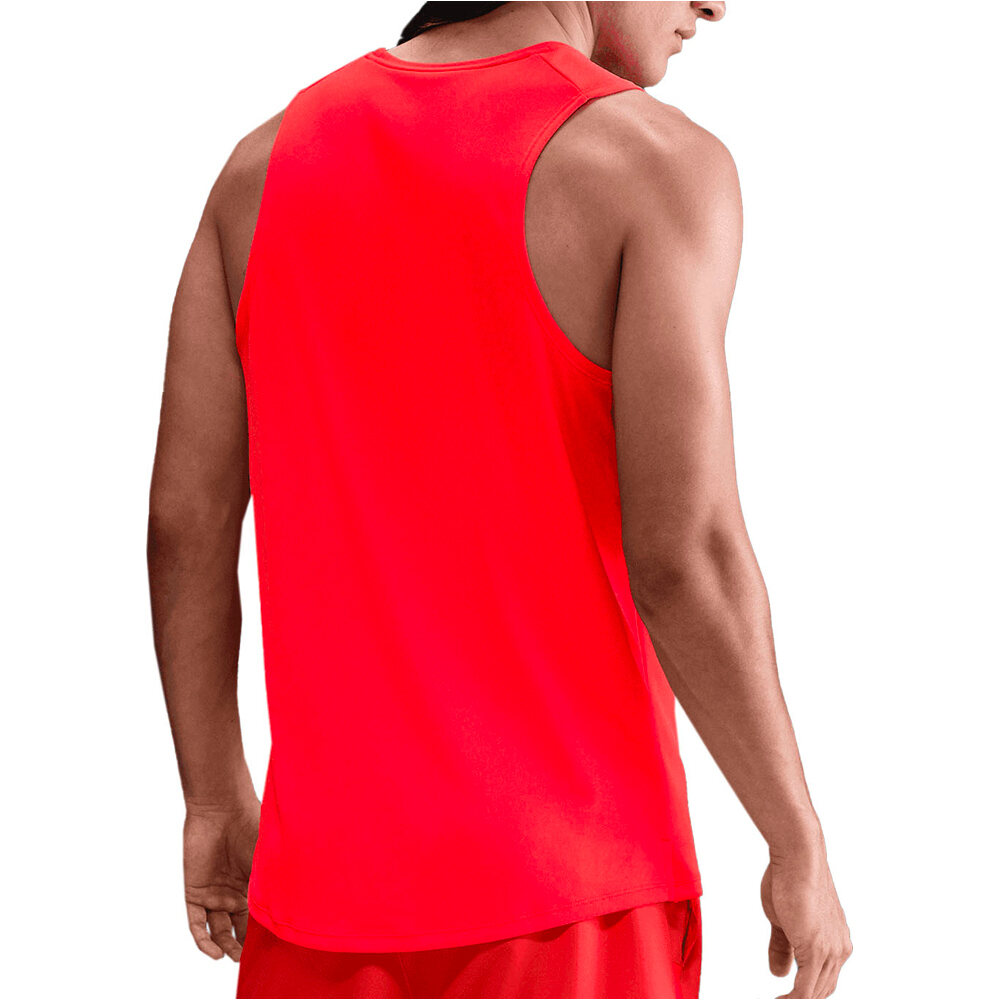 Nike camiseta entrenamiento tirantes hombre M NK DF MILER TANK vista trasera