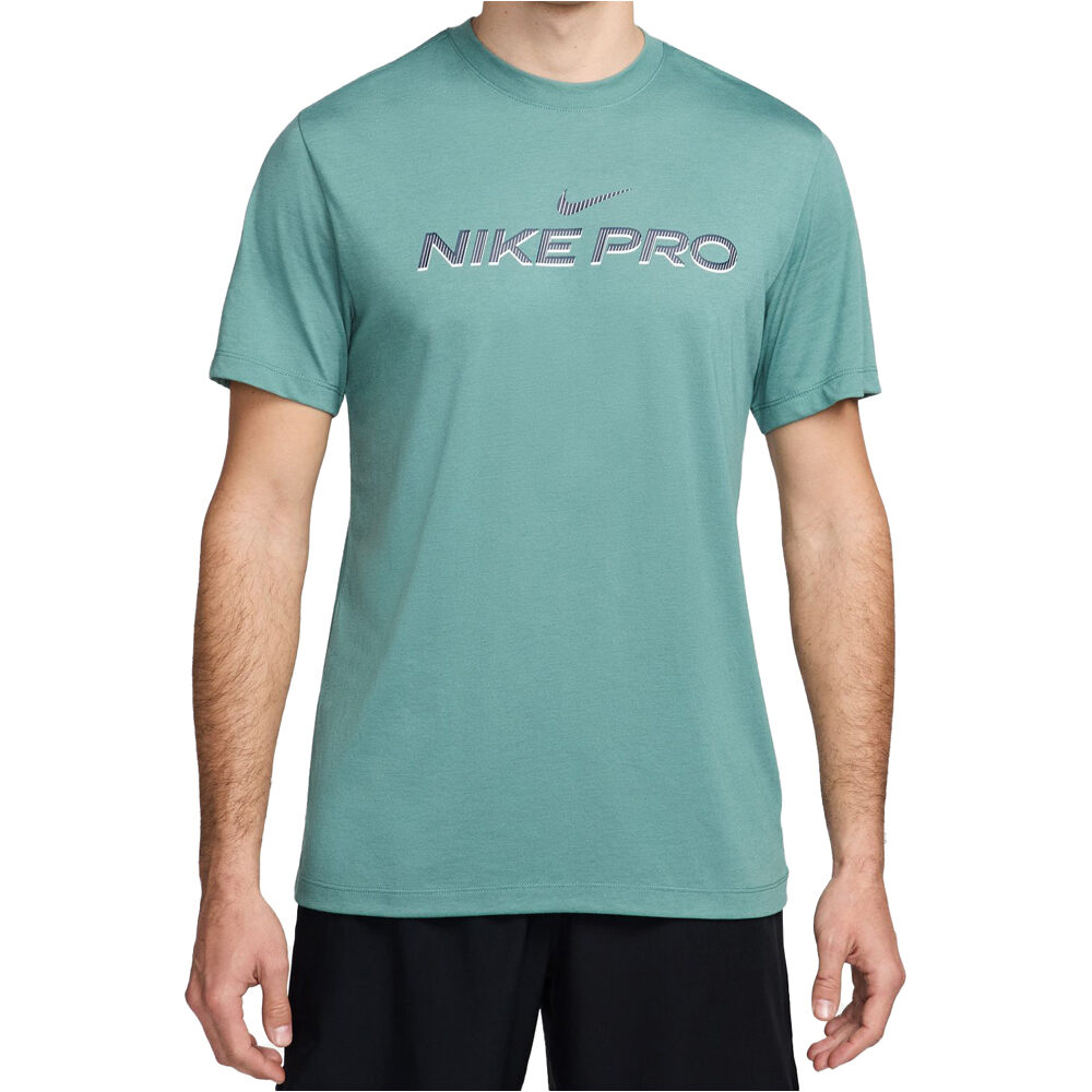 Nike camiseta fitness hombre M NK DF TEE DB NIKE PRO vista frontal