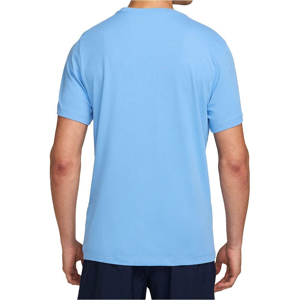 Nike camiseta fitness hombre M NK DF TEE DFC CREW SOLID vista trasera