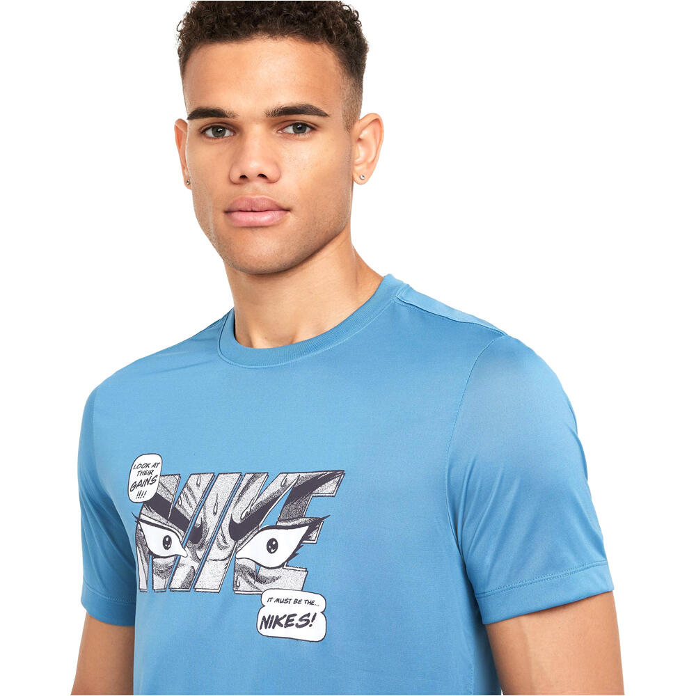 Nike camiseta fitness hombre M NK DF TEE RLGD IYKYK vista detalle