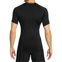Nike camiseta fitness hombre M NP DF TIGHT TOP SS vista trasera