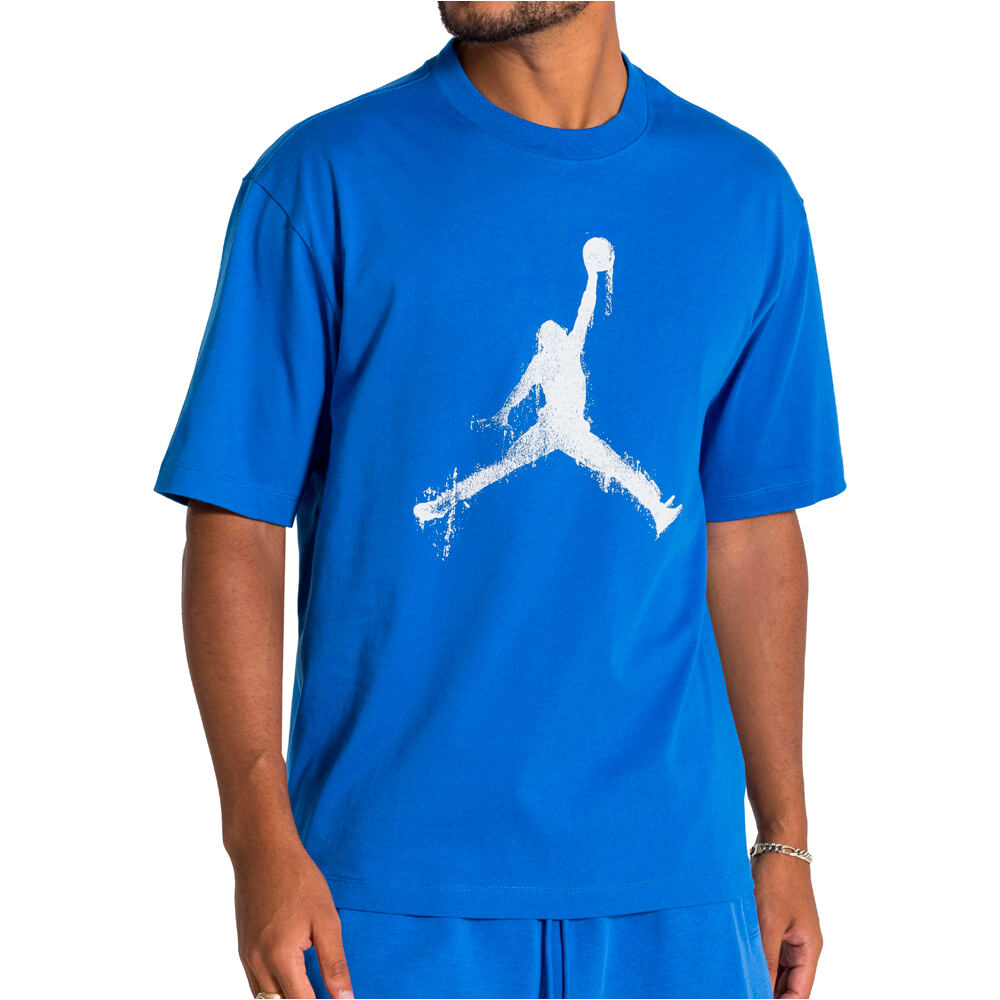 Nike camiseta manga corta hombre M J BRK COL JUMPMAN SS CREW vista frontal