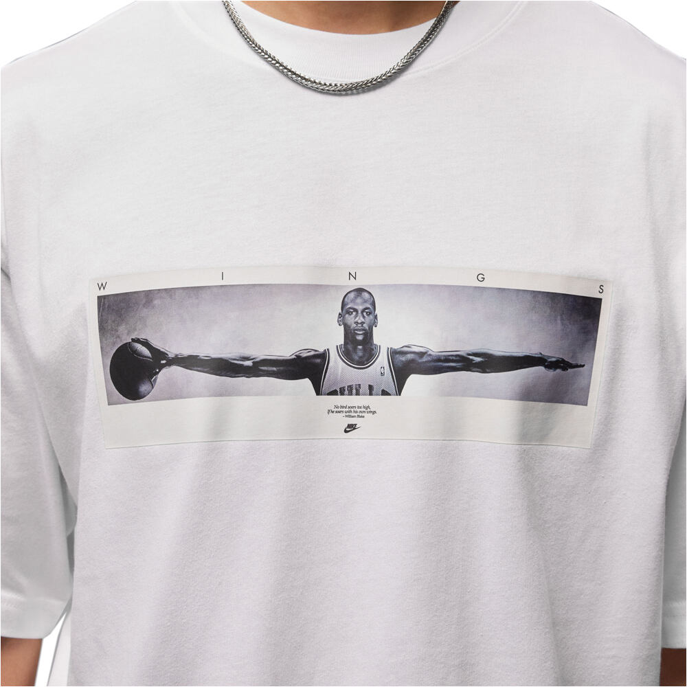 Nike camiseta manga corta hombre M J NC WINGS PHOTO SS CREW 03