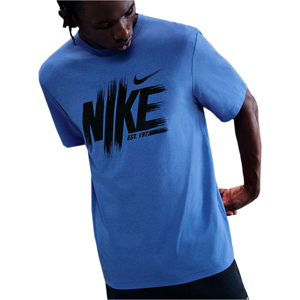 Nike camiseta manga corta hombre M NK DF UV HYVERSE SS GFX vista frontal
