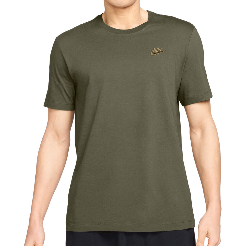 Nike camiseta manga corta hombre M NSW CLUB TEE vista frontal