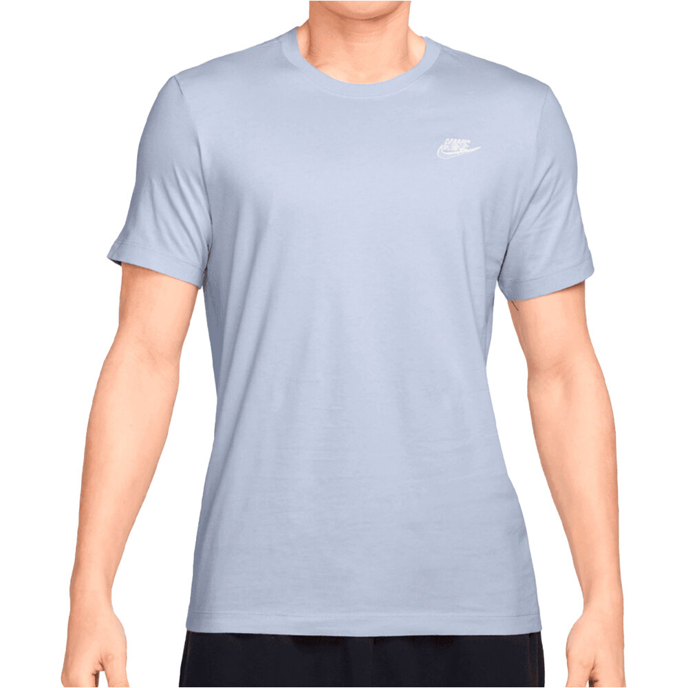 Nike camiseta manga corta hombre M NSW CLUB TEE vista frontal