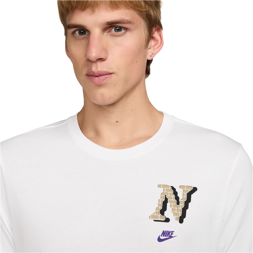 Nike camiseta manga corta hombre M NSW TEE CLUB NEO VARSITY vista detalle