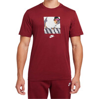 Nike camiseta manga corta hombre U NSW TEE HBR OPEN 1 HO24 vista frontal