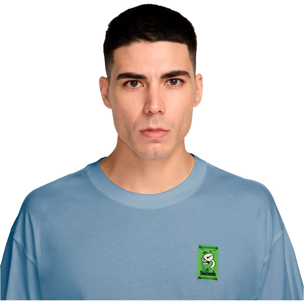 Nike camiseta manga corta hombre U NSW TEE LSE CAFE SWOOSH VAN vista detalle