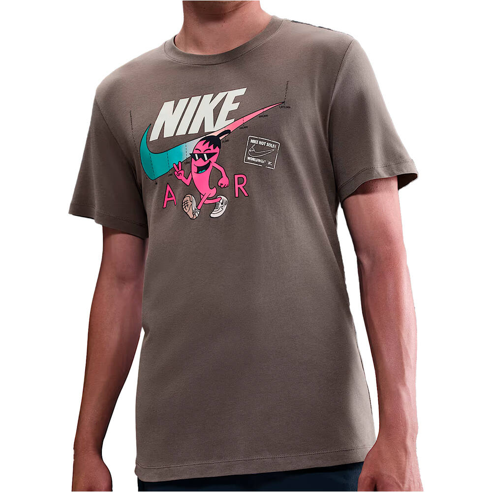 Nike camiseta manga corta hombre U NSW TEE OC MED GFX SEGB vista frontal