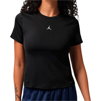 Nike camiseta manga corta mujer W J SPT DF ESS SS TOP vista frontal