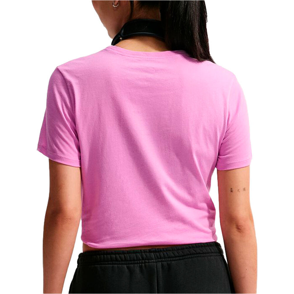 Nike camiseta manga corta mujer W NSW CLUB SS TEE ICN FTRA vista trasera