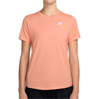 Nike camiseta manga corta mujer W NSW CLUB SS TEE vista frontal