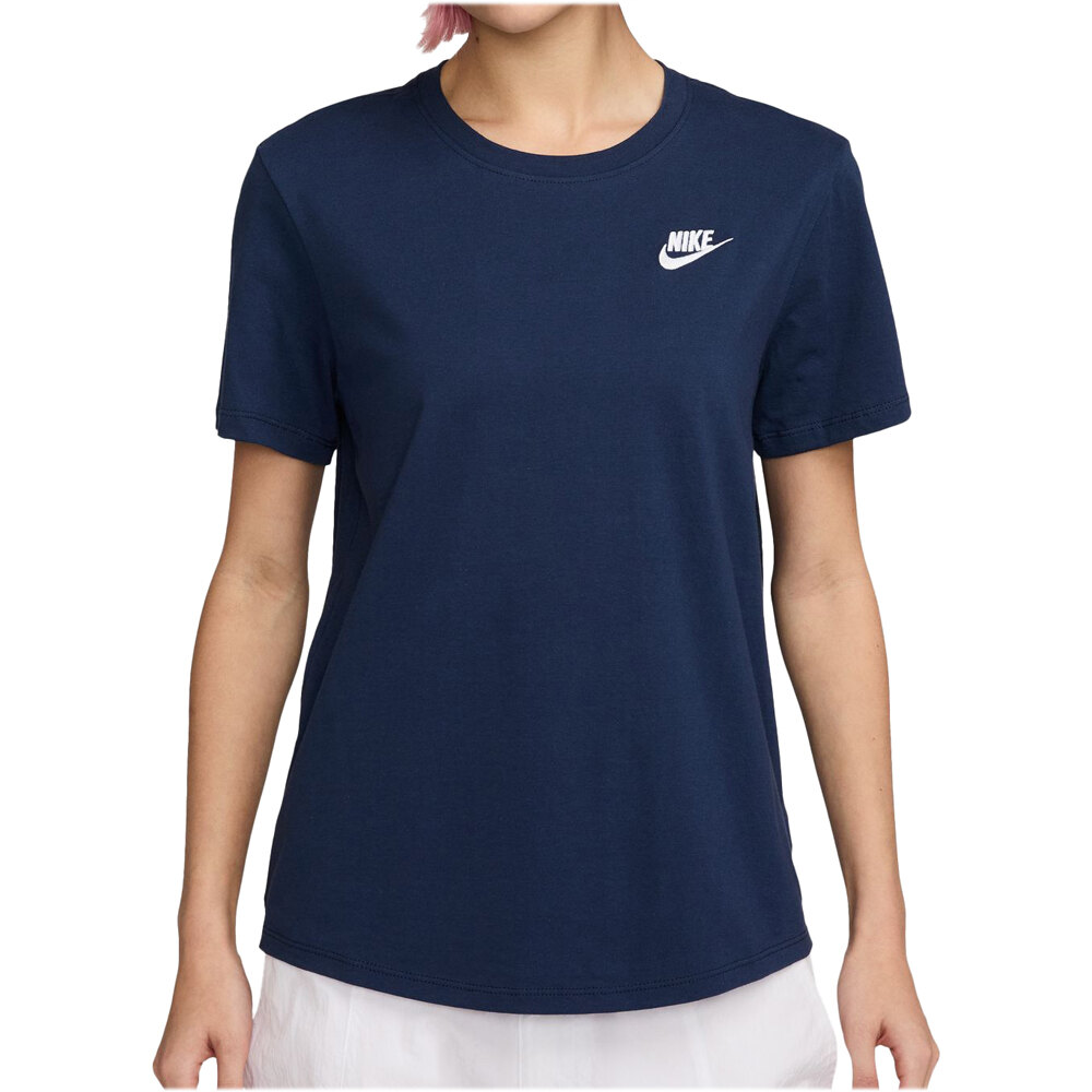 Nike camiseta manga corta mujer W NSW CLUB SS TEE vista frontal
