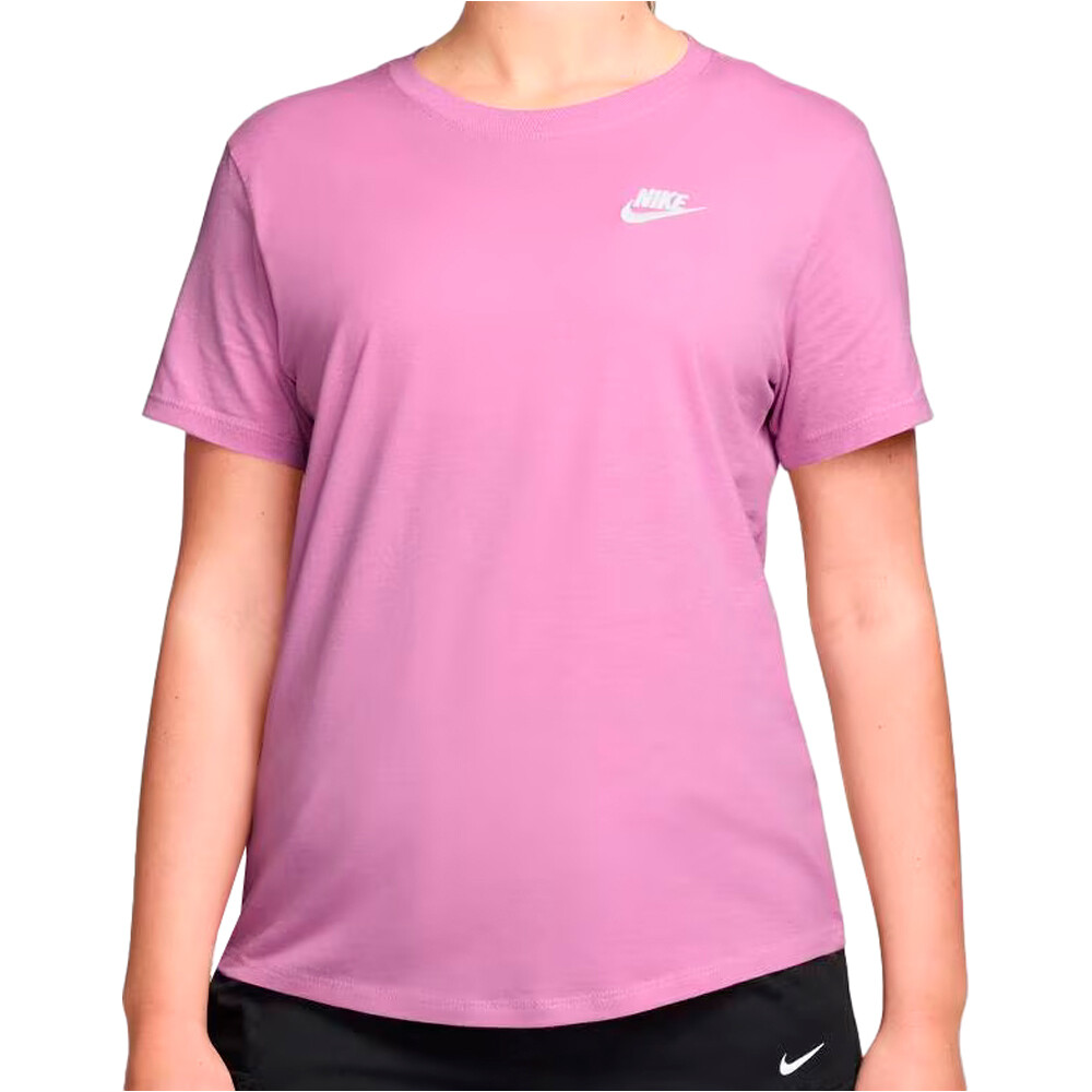 Nike camiseta manga corta mujer W NSW CLUB SS TEE vista frontal