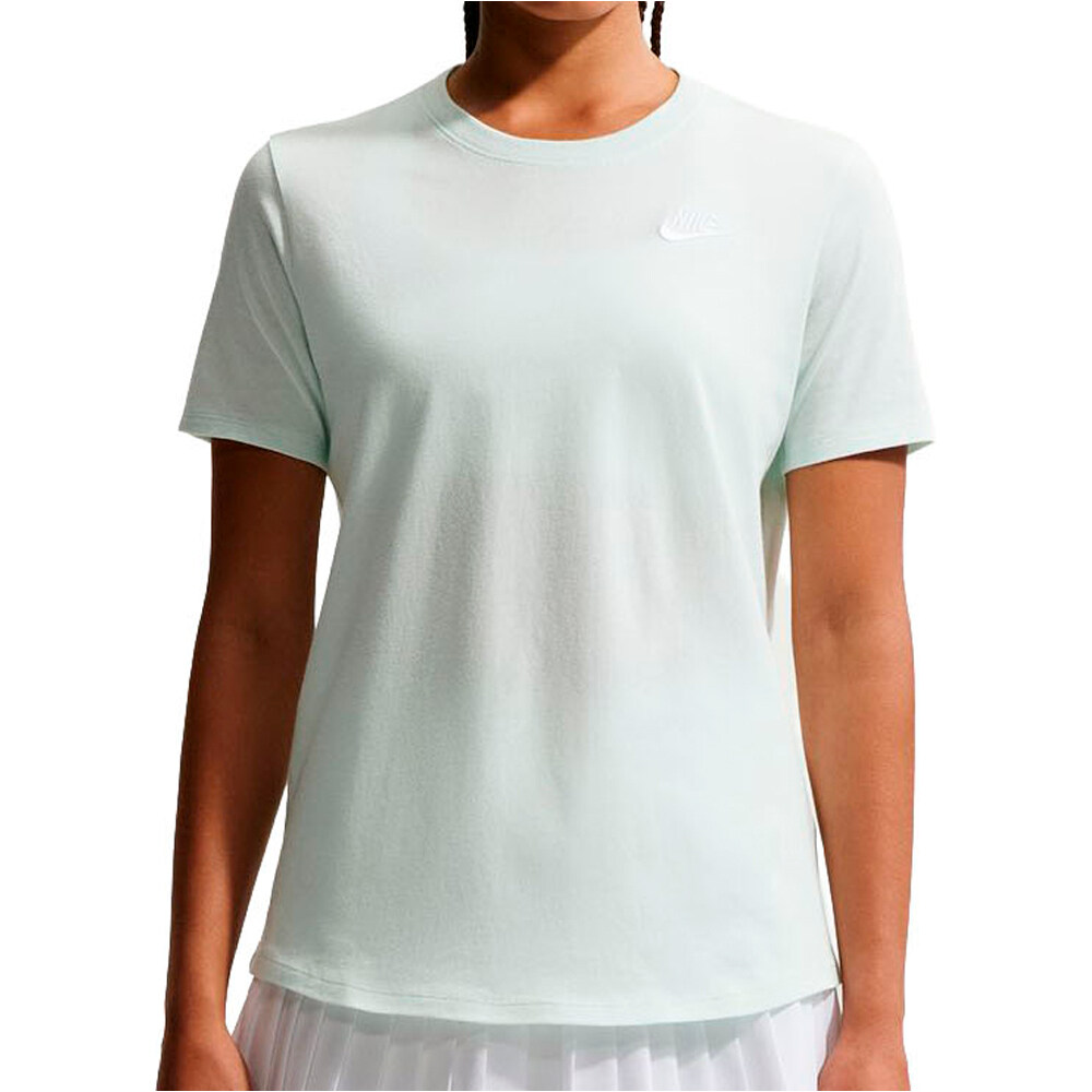 Nike camiseta manga corta mujer W NSW CLUB SS TEE vista frontal