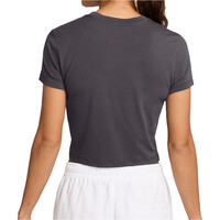 Nike camiseta manga corta mujer W NSW NK CHLL KNT CRP vista trasera