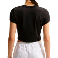 Nike camiseta manga corta mujer W NSW NK CHLL KNT CRP vista trasera