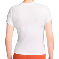Nike camiseta manga corta mujer W NSW NK CHLL KNT MD CRP vista trasera