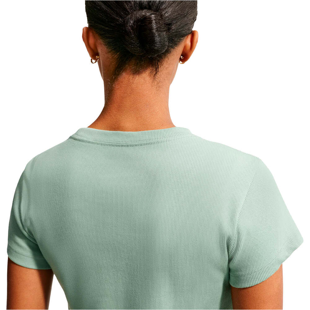 Nike camiseta manga corta mujer W NSW RIB TGHT SS TEE 03