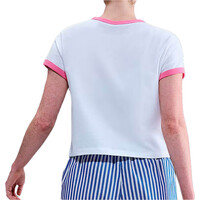 Nike camiseta manga corta mujer W NSW SS RINGER TEE VNTG RUN vista trasera