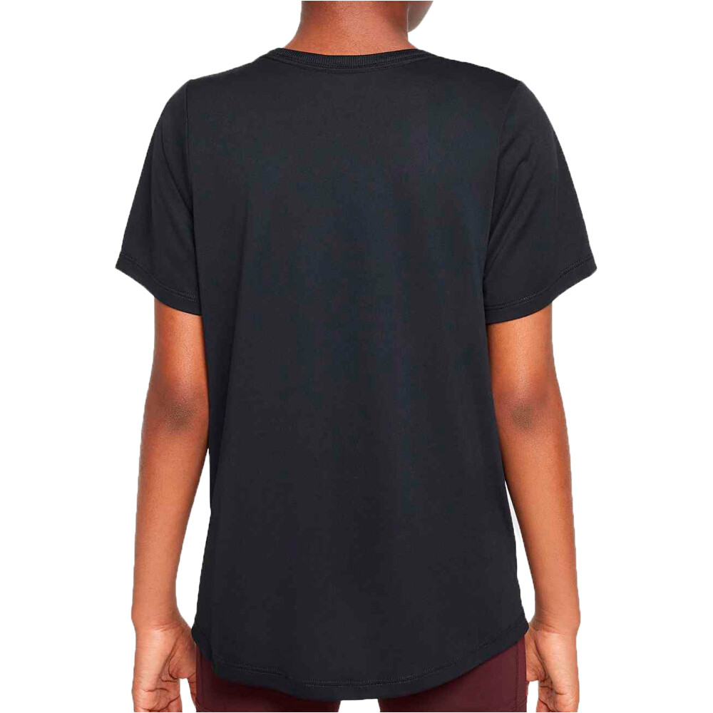 Nike camiseta manga corta niña G NK DF ONE STD SS TOP HBR vista trasera